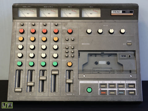 Teac Tascam 144 Vintage 4 Track Multitrack Cassette Tape Recorder 1979 - 100V