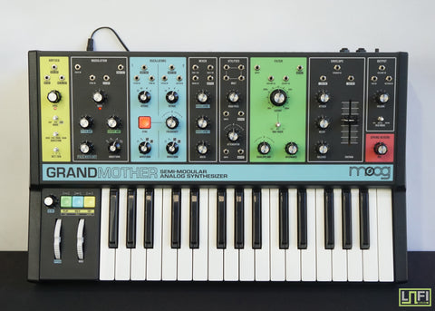 Moog Grandmother Semi-Modular Analogue Monophonic Synthesiser