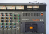 Tascam Portastudio 246 80's 4 Track Multitrack Cassette Tape Recorder - 100V