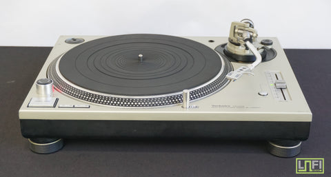 Technics SL-1200 MK5 Silver Professional DJ Turntable - Serviced - SINGLE - 240V
