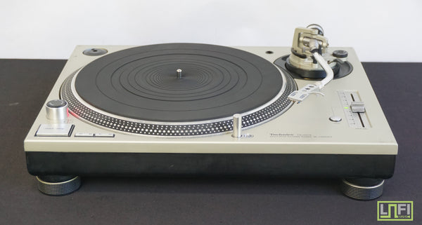 Technics SL1200MK5/シルバー2台 Used Technics SL-1200MK5 Silver DJ Turntable Direct Drive