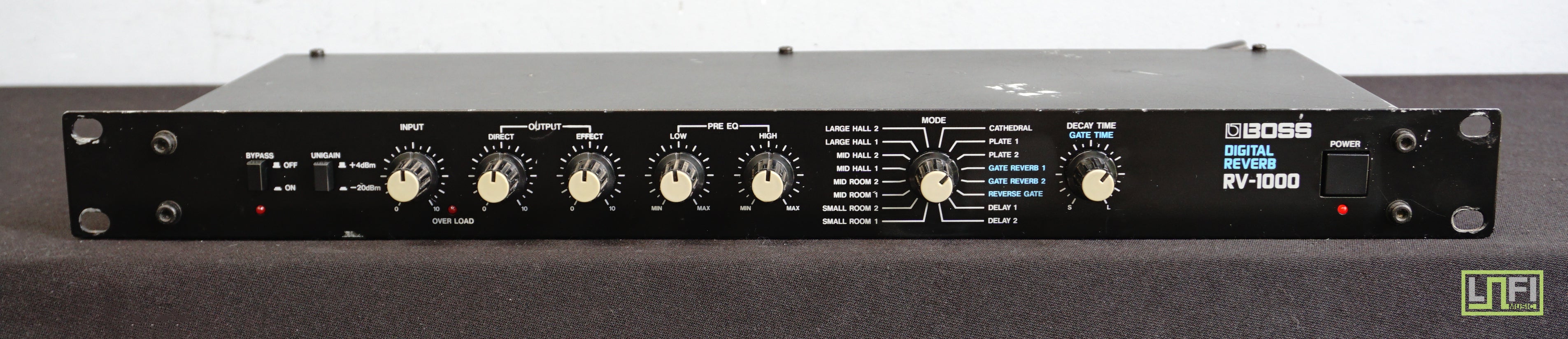 User reviews: Boss RV-1000 Digital Reverb - Audiofanzine