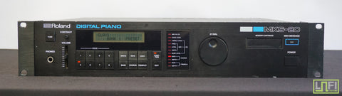 Roland MKS-20 80s Digital Piano Vintage 2U Rack Synthesiser Piano Module - 240V
