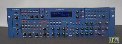 Novation Supernova II 24 Voice 3U Rack Mount Synthesiser 100-240V