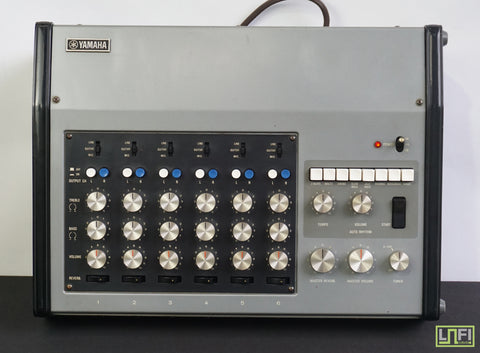Yamaha EM-90A Vintage Analogue Beatbox Drum Machine Mixer W/ Spring Reverb 100V