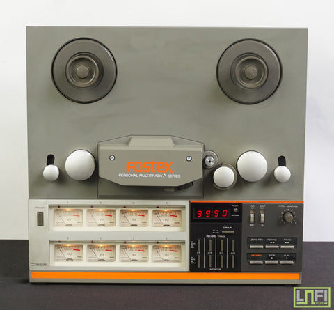 Fostex A Series Model A-8 - Multi-Track 1/4" Reel to Reel Tape Recorder - 100V