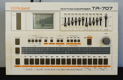 Roland TR-707 Rhythm Composer Classic Drum Machine Sequencer