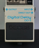 Boss DD-3 80's Digital Delay Guitar Effects Pedal - Blue Label - MIJ