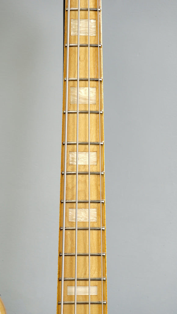 Greco JB600 1978 Electric Bass Guitar - Natural w/ Case - Made In
