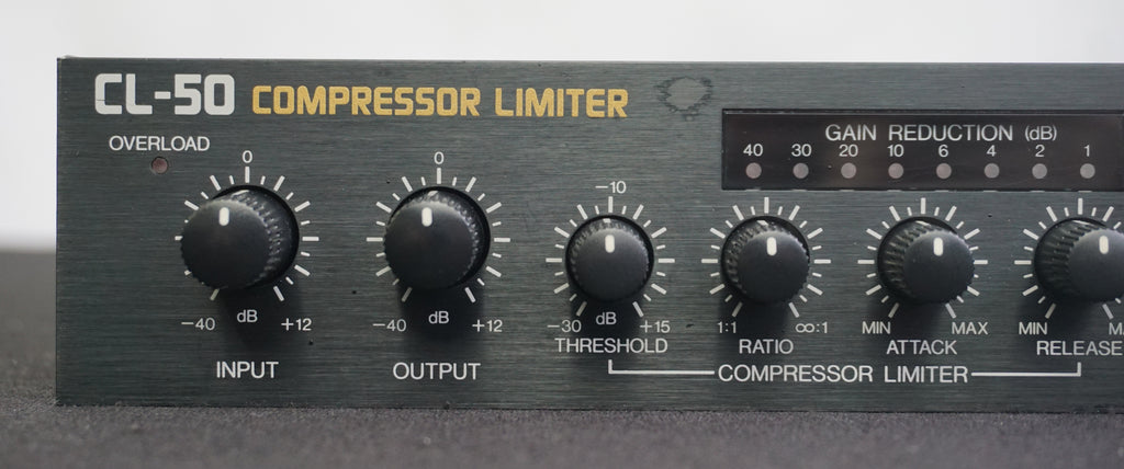 Boss PRO CL-50 Compressor Limiter 1/2U Micro Rack Mount Signal