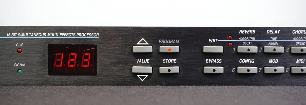 Alesis MIDIVERB III 3 Vintage Digital Reverb & Multi Effects 1U