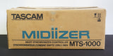 Tascam Midizer MTS‑1000 Vintage MIDI‑to‑SMPTE Synchroniser & Remote Control Unit