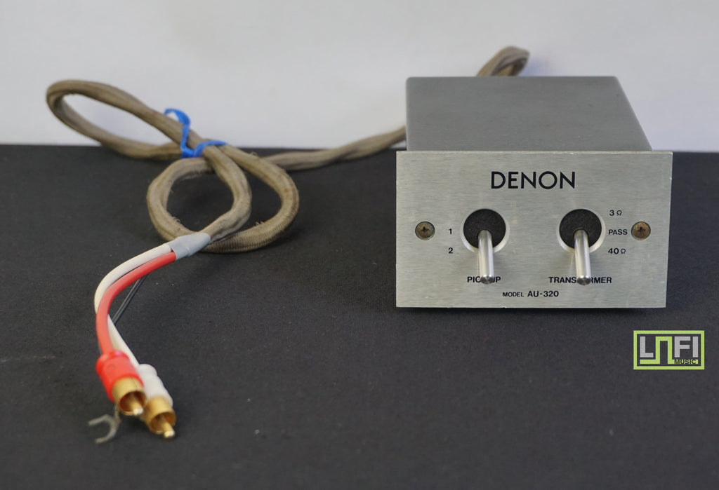 Denon AU-320 Step Up Transformer For MC Phono Moving Coil
