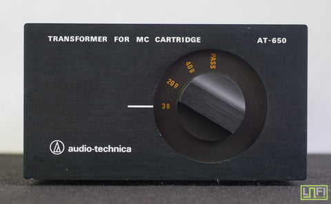 Audio-Technica AT-650 MC Step-Up Transformer For Moving Coil Cartridges