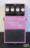 Boss HF-2 High Band Flanger Pastel Purple 80's Guitar Effects Pedal - MIJ