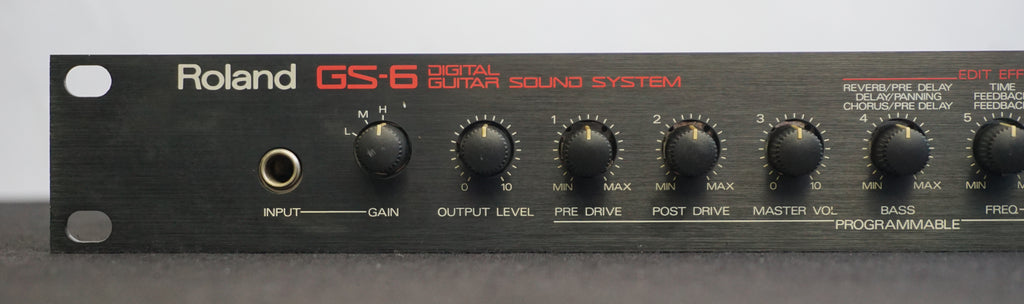 Roland GS-6 Vintage 80's Digital Guitar Sound System Preamp