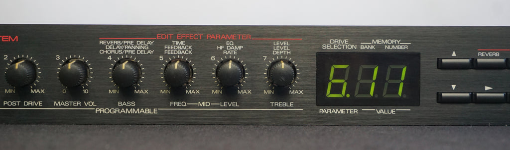Roland GS-6 Vintage 80's Digital Guitar Sound System Preamp