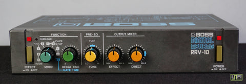 Boss RRV-10 Digital Reverb Vintage Half Rack Effects Unit