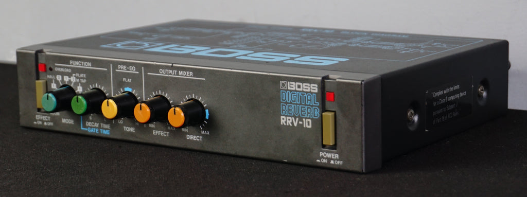 Boss RRV-10 Digital Reverb Vintage Half Rack Effects Unit – LOFI Music