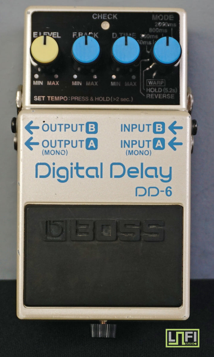 Boss DD-6 Digital Delay 2005 Guitar Effects Pedal - MIT – LOFI Music