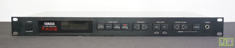 Yamaha TX81Z 4 Operator FM Synthesiser Sound Module 1U Rack Mount Synth - 100V