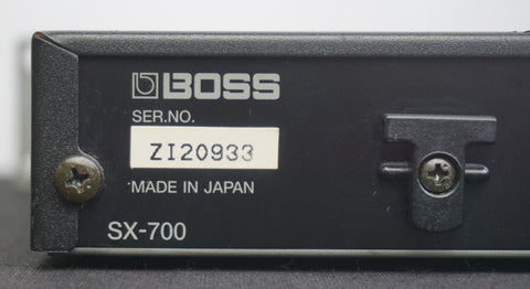 Boss SX-700 Studio Multi Effects Processor 1U Rack W/ MIDI