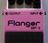 Boss BF-2 1980 Vintage Flanger - Purple Guitar Effects Pedal - MIJ Early Model!