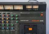 Tascam Portastudio 246 80's 4 Track Multitrack Cassette Tape Recorder - 100V