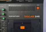 Tascam Portastudio 246 80's 4 Track Multitrack Cassette Tape Recorder - 100V