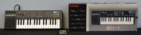 Casio SK-1 Portable Sampling Keyboard Vintage Lofi Polyphonic Sampler - With Box