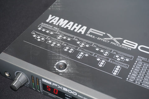 Yamaha FX900 80'S Digital Multi Effects FX Processor 1U Rack