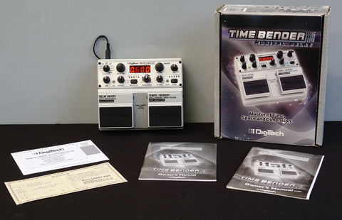 Digitech Time Bender Musical Delay Electric Guitar Pedal W/ Box