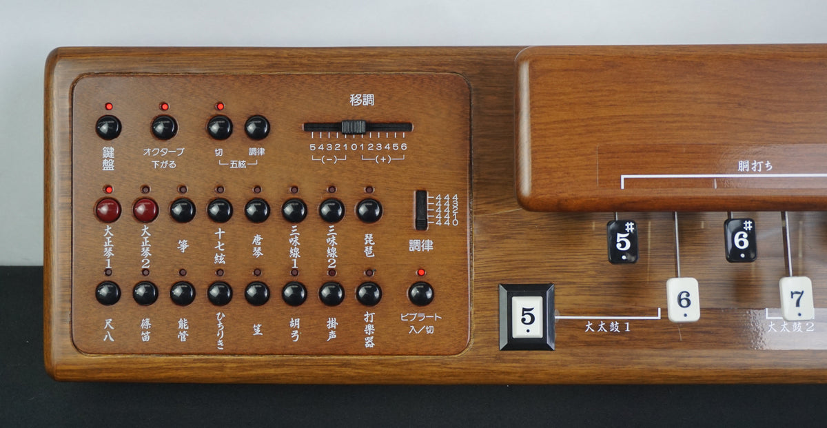 Suzuki TES-100 Waraku Electric Taishogoto Koto Synthesiser Harp w