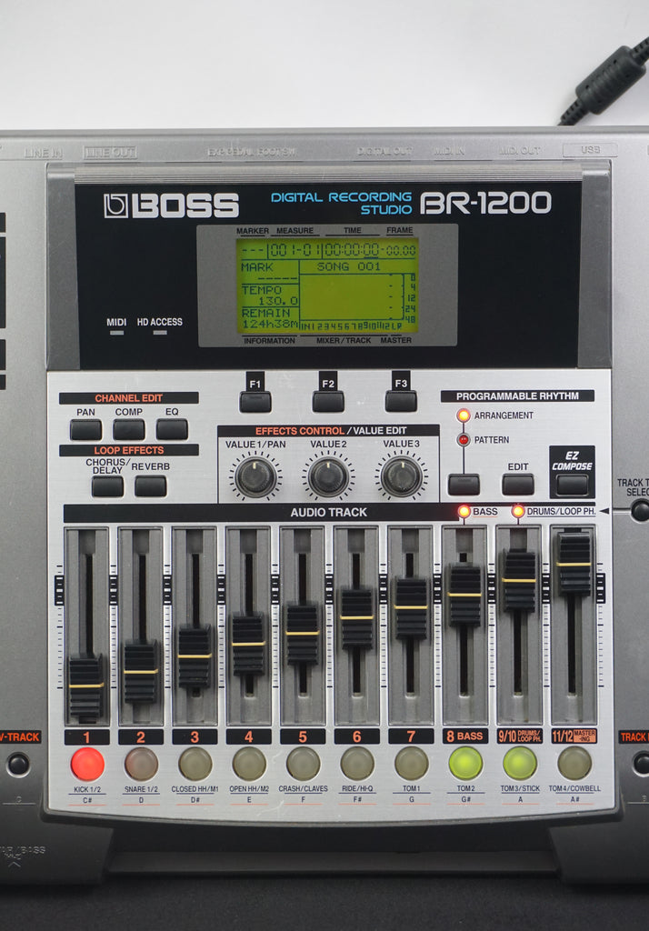 Boss BR-1200 CD Digital Multitrack Recording Studio W/ 40GB Hard