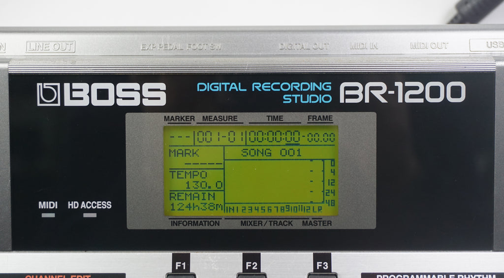 Boss BR-1200 CD Digital Multitrack Recording Studio W/ 40GB Hard