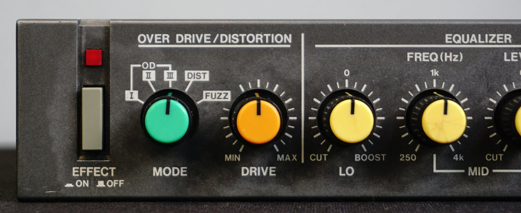 Boss ROD-10 80's Over Drive / Distortion Vintage Micro Rack