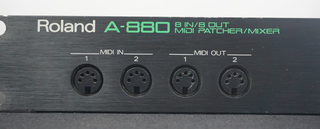 Roland A-880 8 In / 8 Out Midi Patcher / Mixer - 100V – LOFI Music