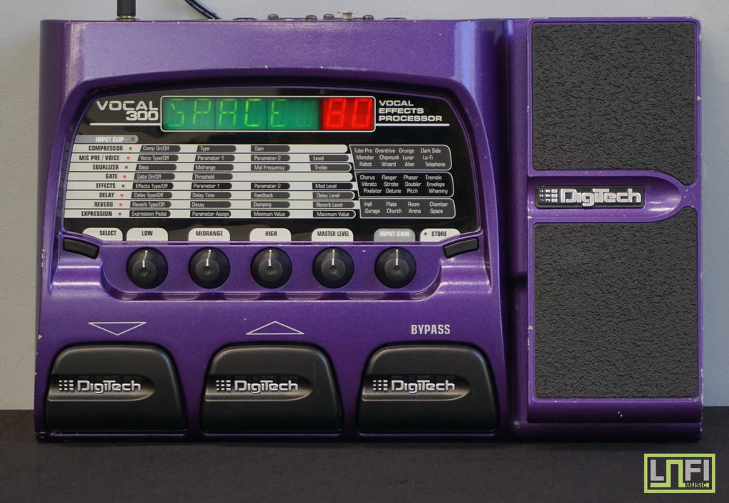 vocal guitar pedal Digitech Vocal 300
