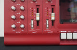Tascam Porta 02 - RED  4 Track Analogue Cassette Recorder - Just Serviced W/ BOX