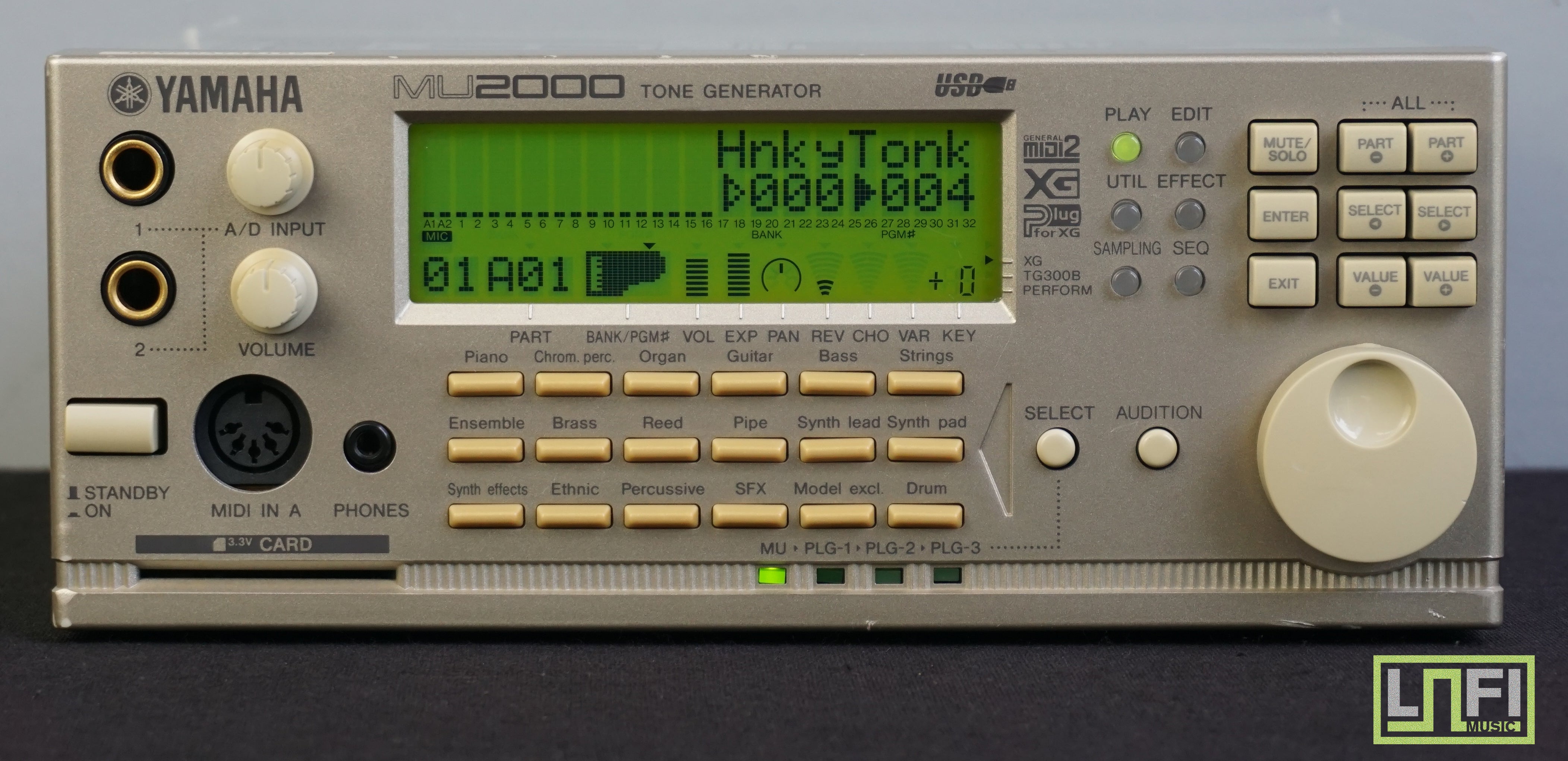 Yamaha MU2000 Tone Generator Polyphonic Synthesiser Sound