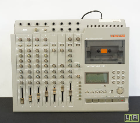 Tascam Portastudio 464 4 Track Multitrack Cassette Tape Recorder Serviced - 240V
