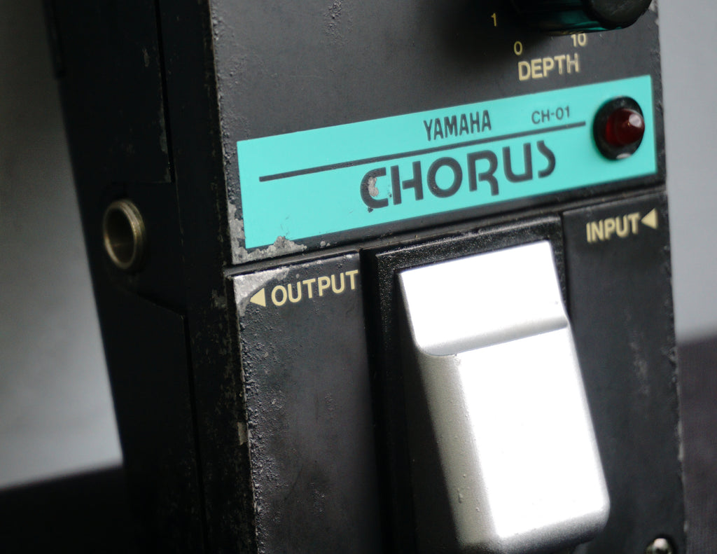 Yamaha CH-01 Chorus 80's Vintage Guitar Effects Pedal Made In