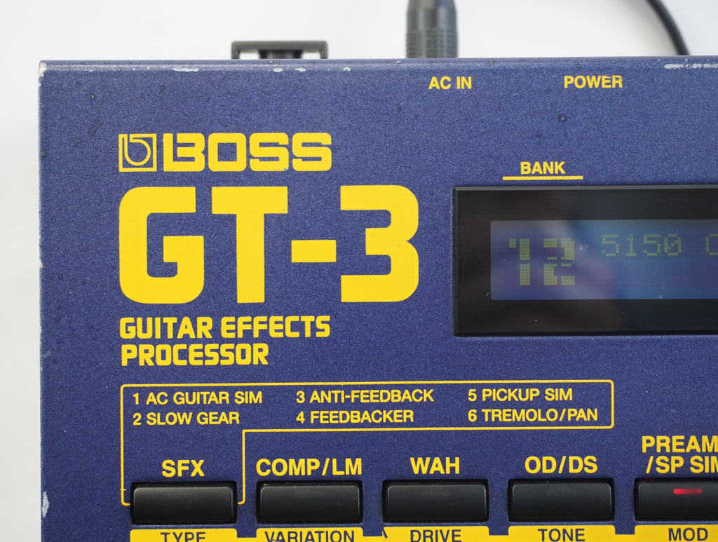 Roland Boss GT-3 Guitar Multi Effects Processor Pedal Board – LOFI