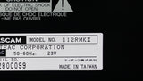 Tascam 112R MKii 90's - 00's Stereo Cassette Recorder 3U Rack - 240V