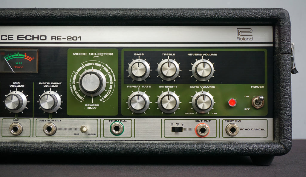 Roland RE-201 Vintage Space Echo Tape Delay / Reverb - Serviced