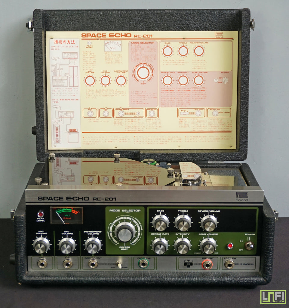 Roland RE-201 Vintage Space Echo Tape Delay / Reverb - Serviced