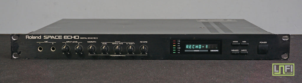 Roland RE-3 Space Echo / Digital Echo 1U Rack Mount Effects Unit 