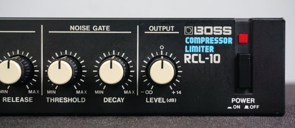 Boss RCL-10 Compressor Limiter 80's Vintage Half Rack Signal