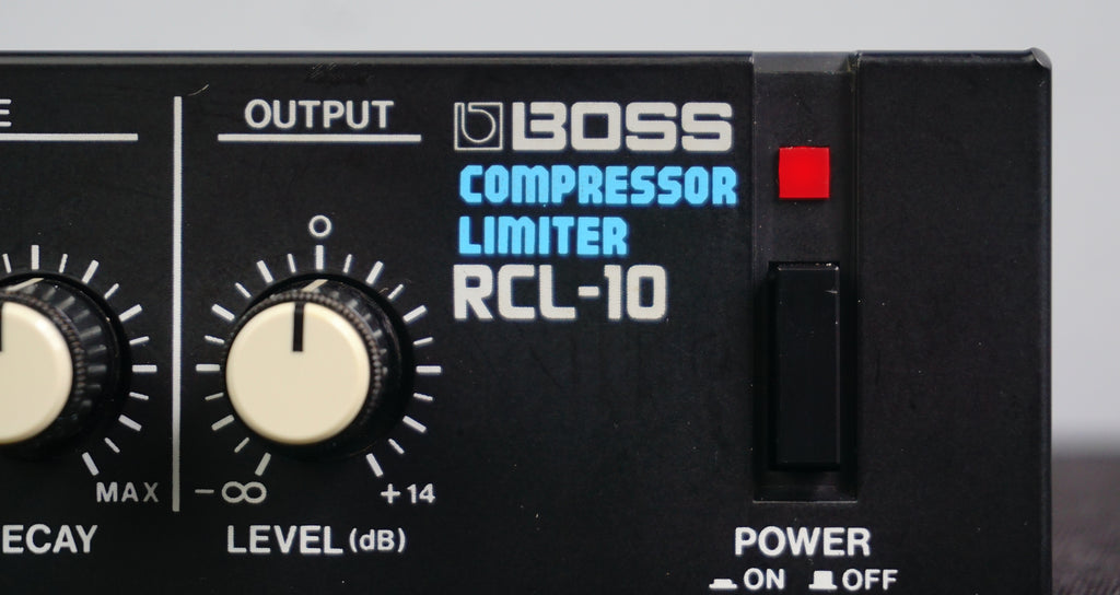 Boss RCL-10 Compressor Limiter 80's Vintage Half Rack Signal