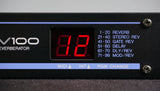 Yamaha REV100 Digital Reverberator - 80's 1U Rack Mount Effects Box